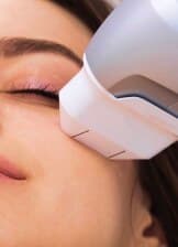 Láser y luz pulsada facial combinados